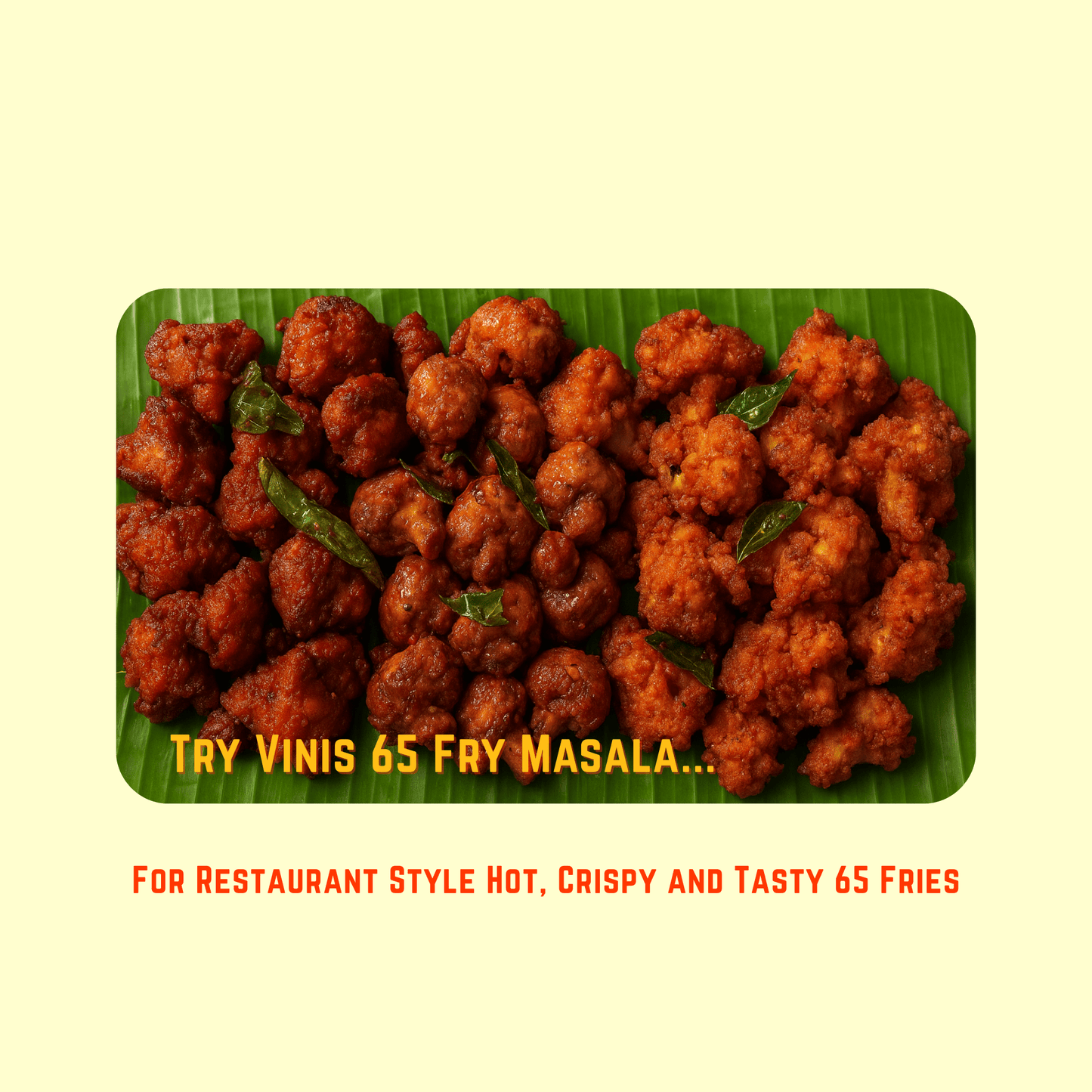 “65” FRY MASALA Powder