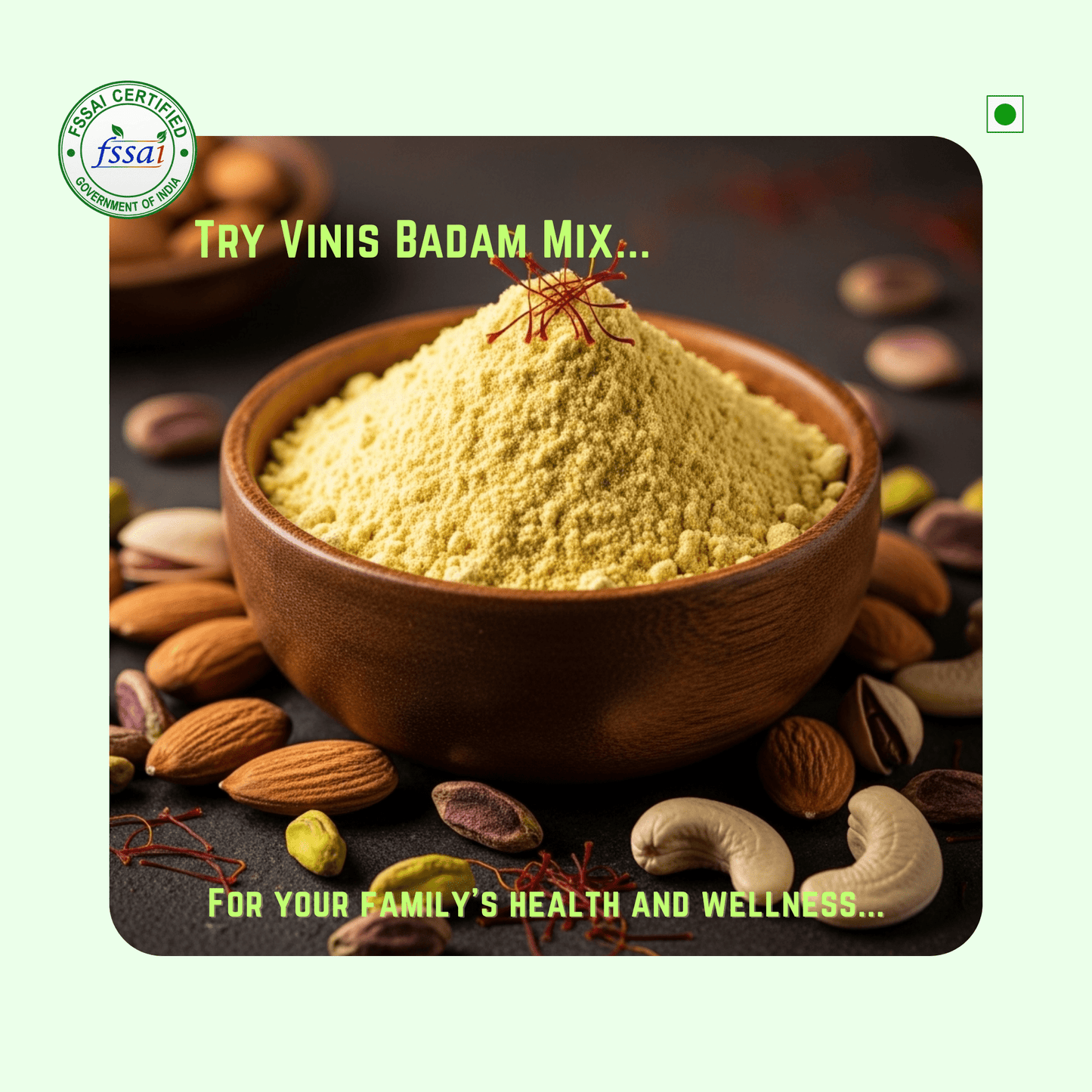 Premium Kesar Badam Mix with Palm Sugar