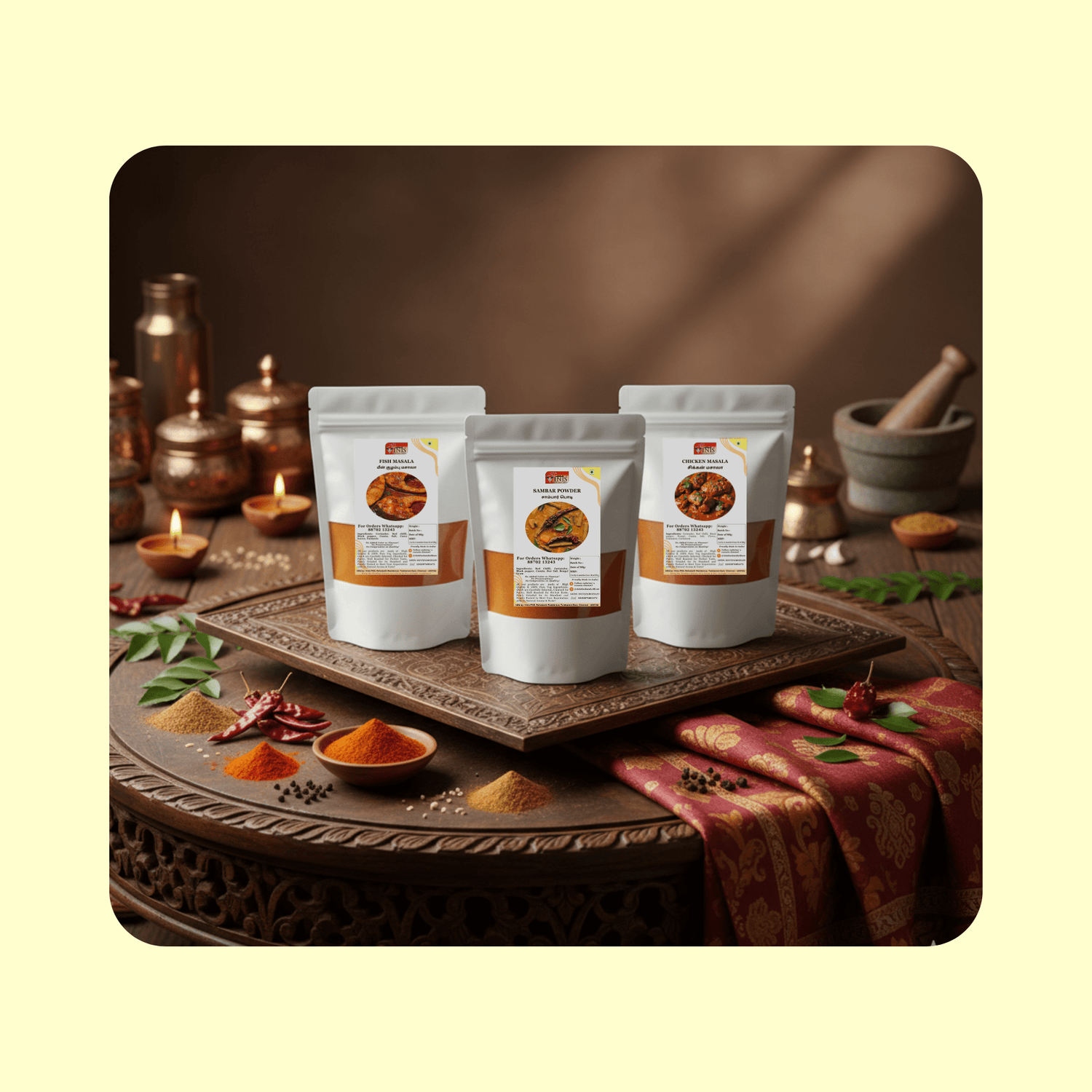 Masalas and Spice Powder