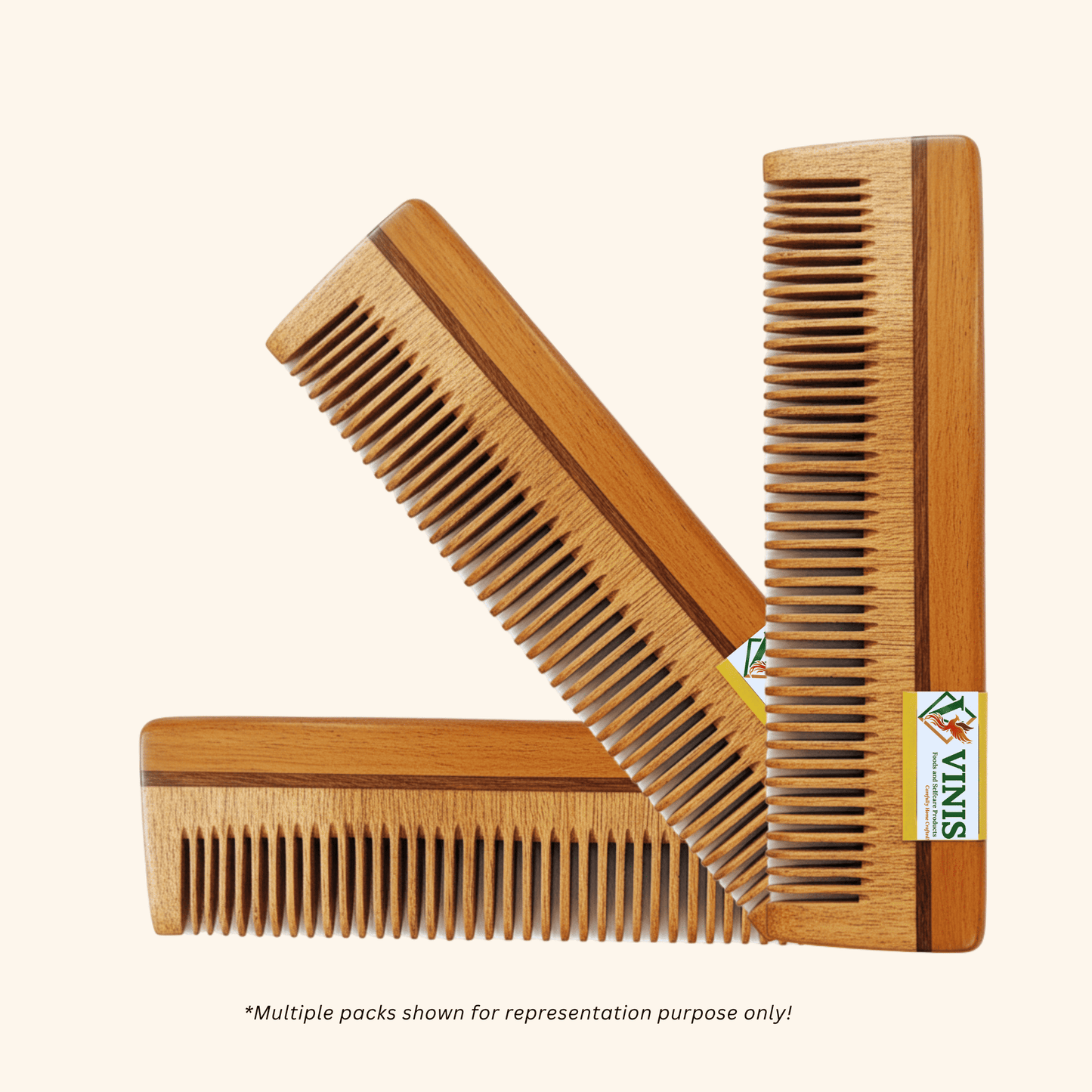 Vinis Neem Wooden Comb