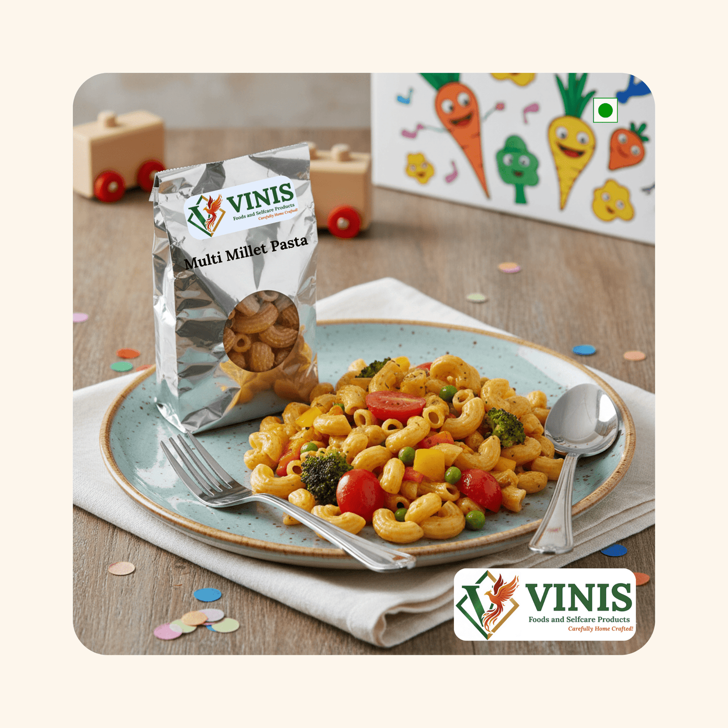 Vinis Multi Millet Pasta